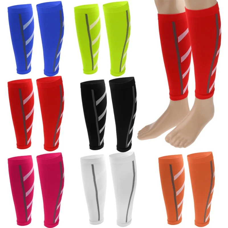 

2020 New Running Athletics Compression Sleeves Leg Calf Shin Splints Elbow Knee Pads Protection Sports Safety Unisex