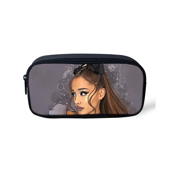 CDZHL715K Thikin Ariana Grande Повседневная пеналы ручка сумка для ручка для девочек чехол для студентов макияж хранения сумки ручка кошельки для детей - Цвет: CDZHL715K