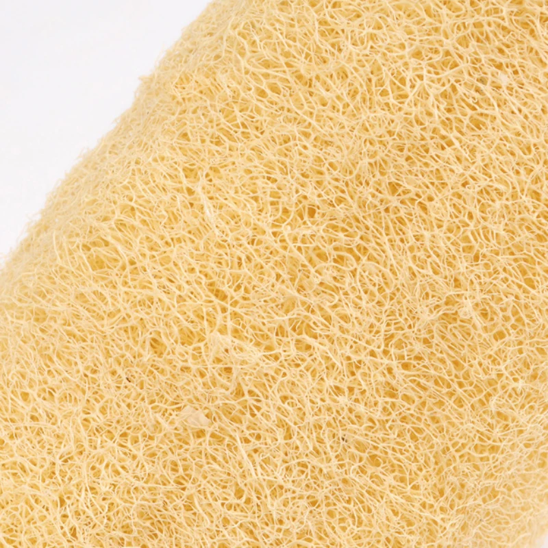 Новинка 2 шт натуральная люфа Luffa Ванна Душ мыть горшок для тела чаша Губка скруббер Ванна щетка Душ массаж спа щетка для глубокой чистки