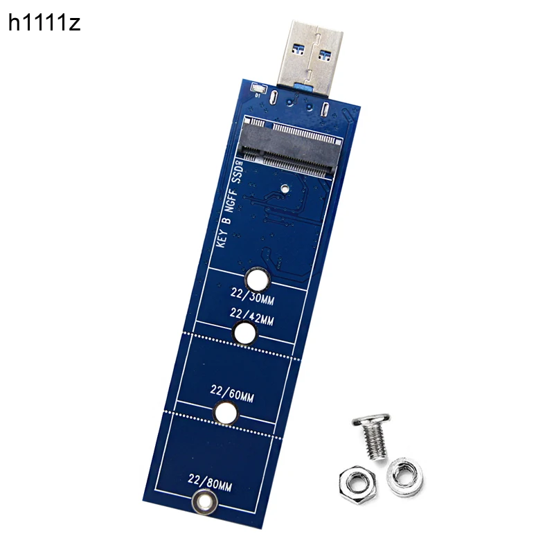 Адаптер SSD M2 к USB адаптер M.2 B Key SATA протокол NGFF 3 0 карта для 2230 2242 2260 - купить по