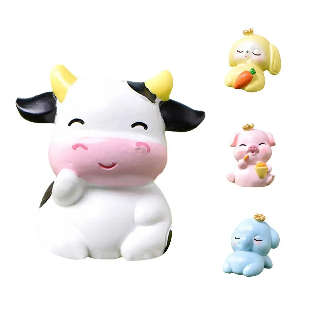 

Animal Statues Miniature Bonsai Decor Resin Cute Garden Ornaments Statue for Home