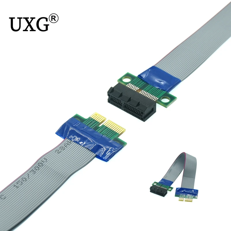 

Новое поступление, PCI Express, гибкий релокатор кабеля, PCI-E 1X на 1x слот, карта расширения, удлинитель, лента для майнинга биткоинов 20 см