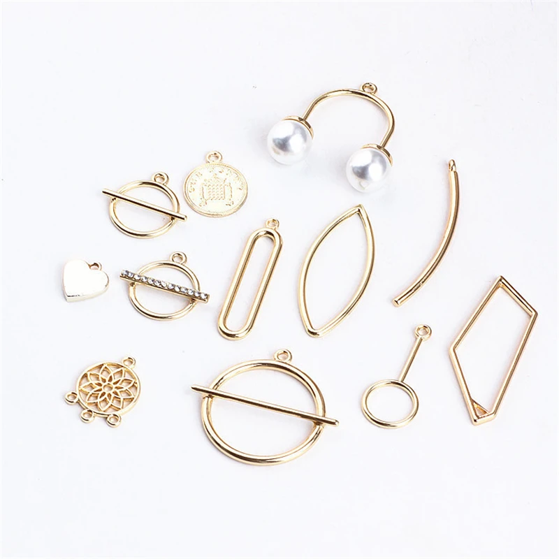 6 шт Горячая продажа сплав геометрической формы креативные женские серьги