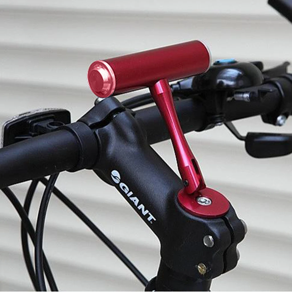

MTB Cycling Bike Bicycle Light Handle Bar Extender Mount Lamp Bracket Holder