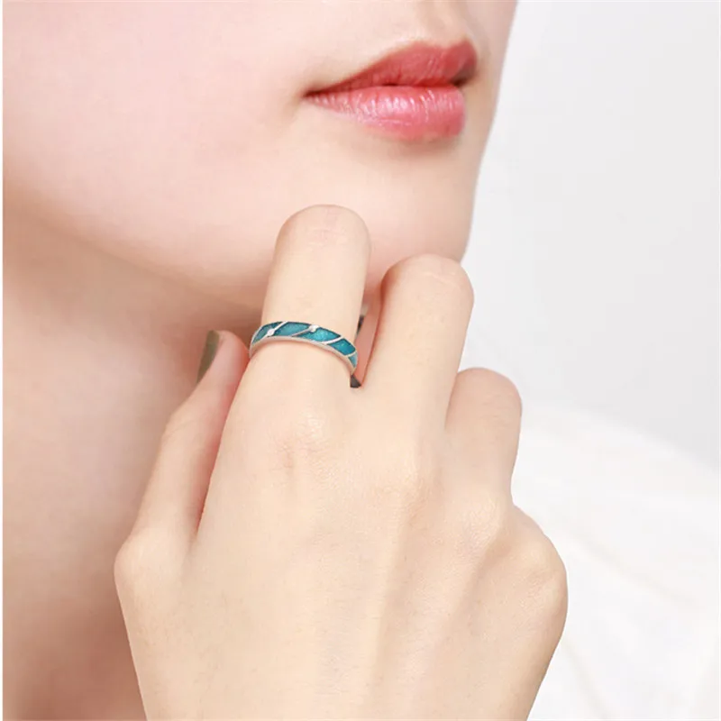 Оригинальное дизайнерское кольцо OBEAR из серебра 925 пробы в Корейском стиле