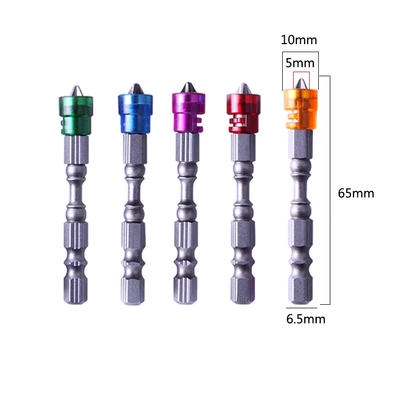 5 шт. магнитные насадки для электрической отвертки S2 PH2 | Инструменты