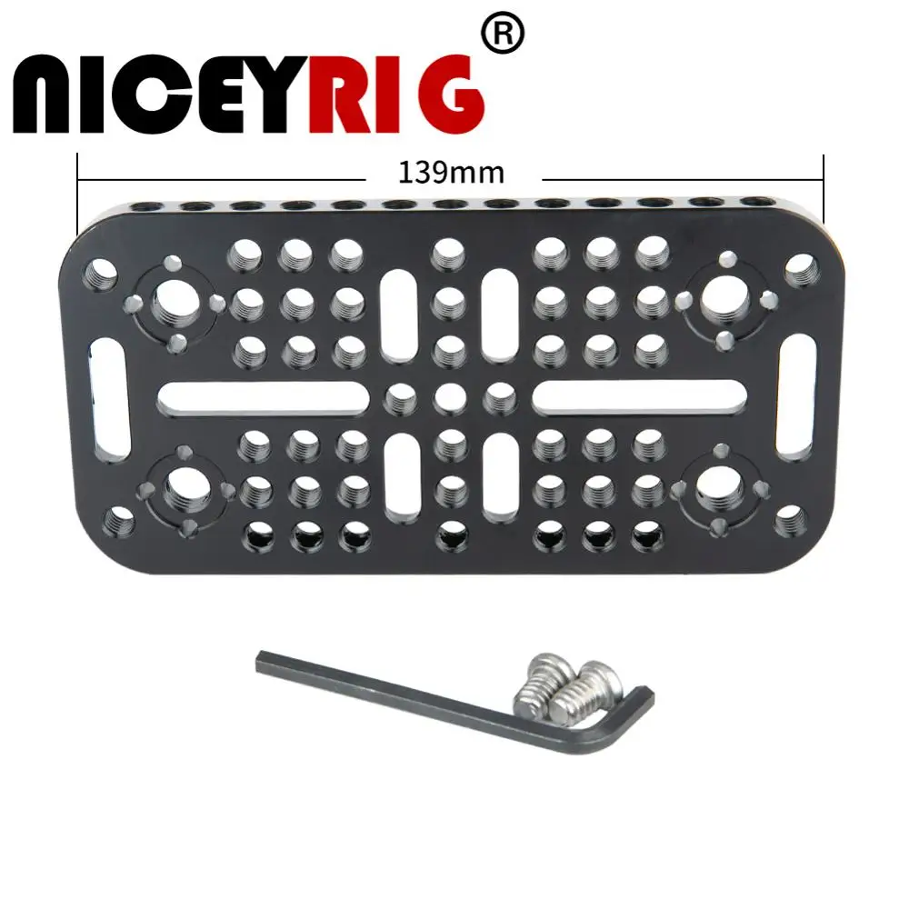 Крепежная пластина NICEYRIG для камеры URSA направляющие блоки мини клетки