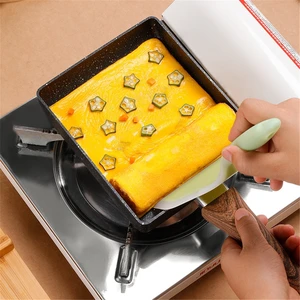 1318cm japanese non stick frying pan glass lid spatula tamagoyaki fry egg pancake maker aluminum pot kitchen cookware gadget free global shipping