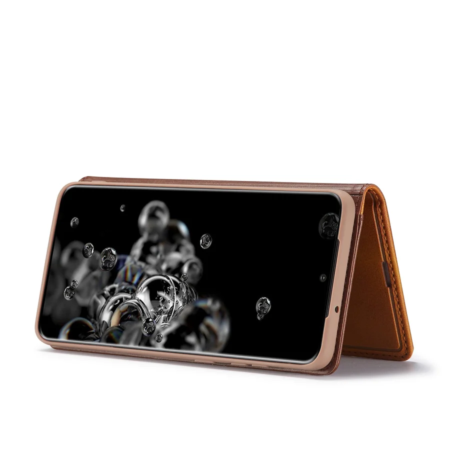 Роскошный кожаный чехол с откидной крышкой для Samsung S20 Ultra S10 S9 S8 NOTE 9 10 Plus + S10e