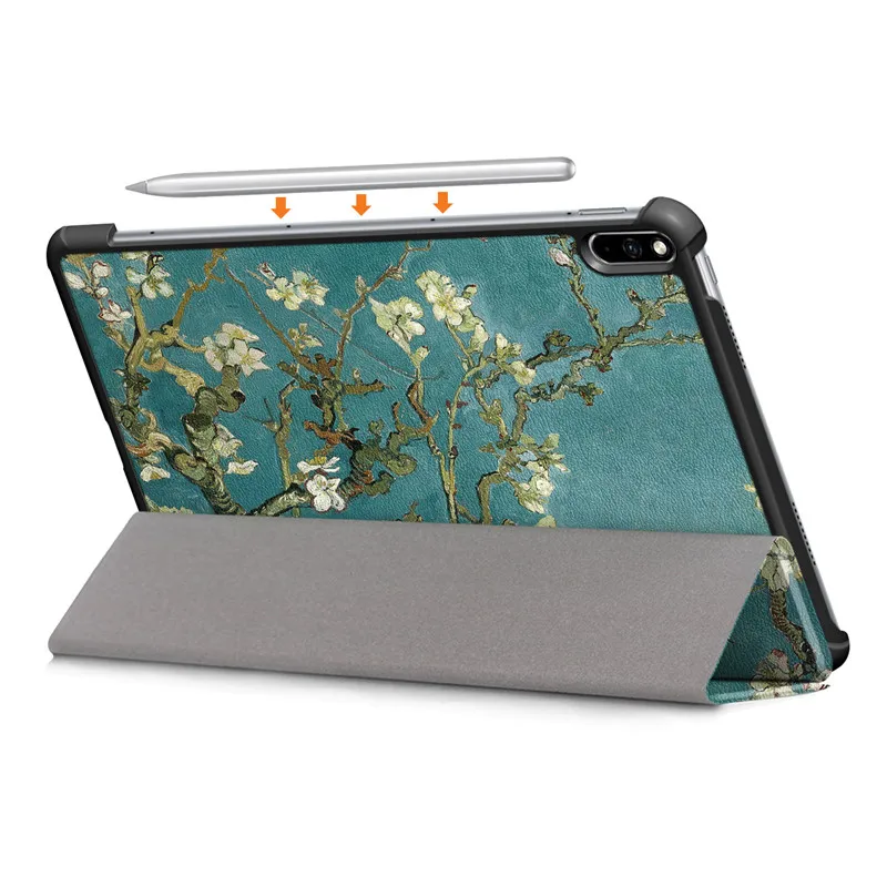 Оригинальный чехол для Huawei MatePad Pro 10 8 дюймов Магнитная Жесткий PC задняя крышка