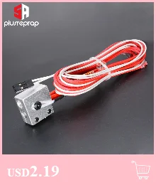V6 теплоотвод короткое расстояние J-head Hotend все металлические Wade блок с тепловым разрывом для 1,75 мм 3,0 мм нити 3d части принтера