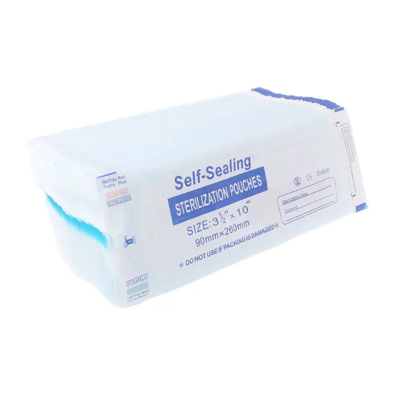 Одноразовые пакеты стерилизации для стоматологических инструментов 200 шт.