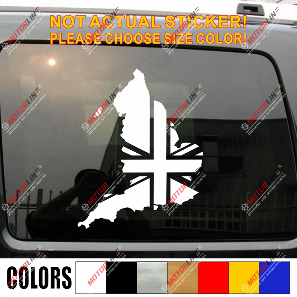 Английская карта Юнион Джек флаг наклейка Великобритания автомобиль винил