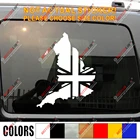 Английская карта Юнион Джек флаг наклейка Великобритания автомобиль винил выбрать цвет размер a