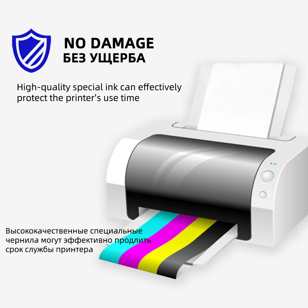 Набор для заправки чернил DMYON совместимый с принтером Hp 680 Deskjet 2135 2136 2138 3635 3636 3835 4535