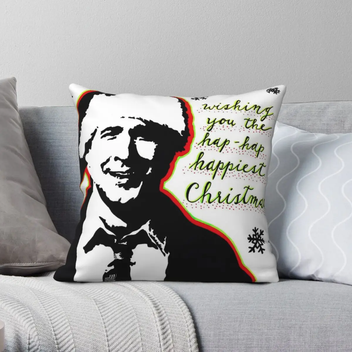 

Кларк в. Квадратный чехол для подушки из полиэстера и льна, 45x45