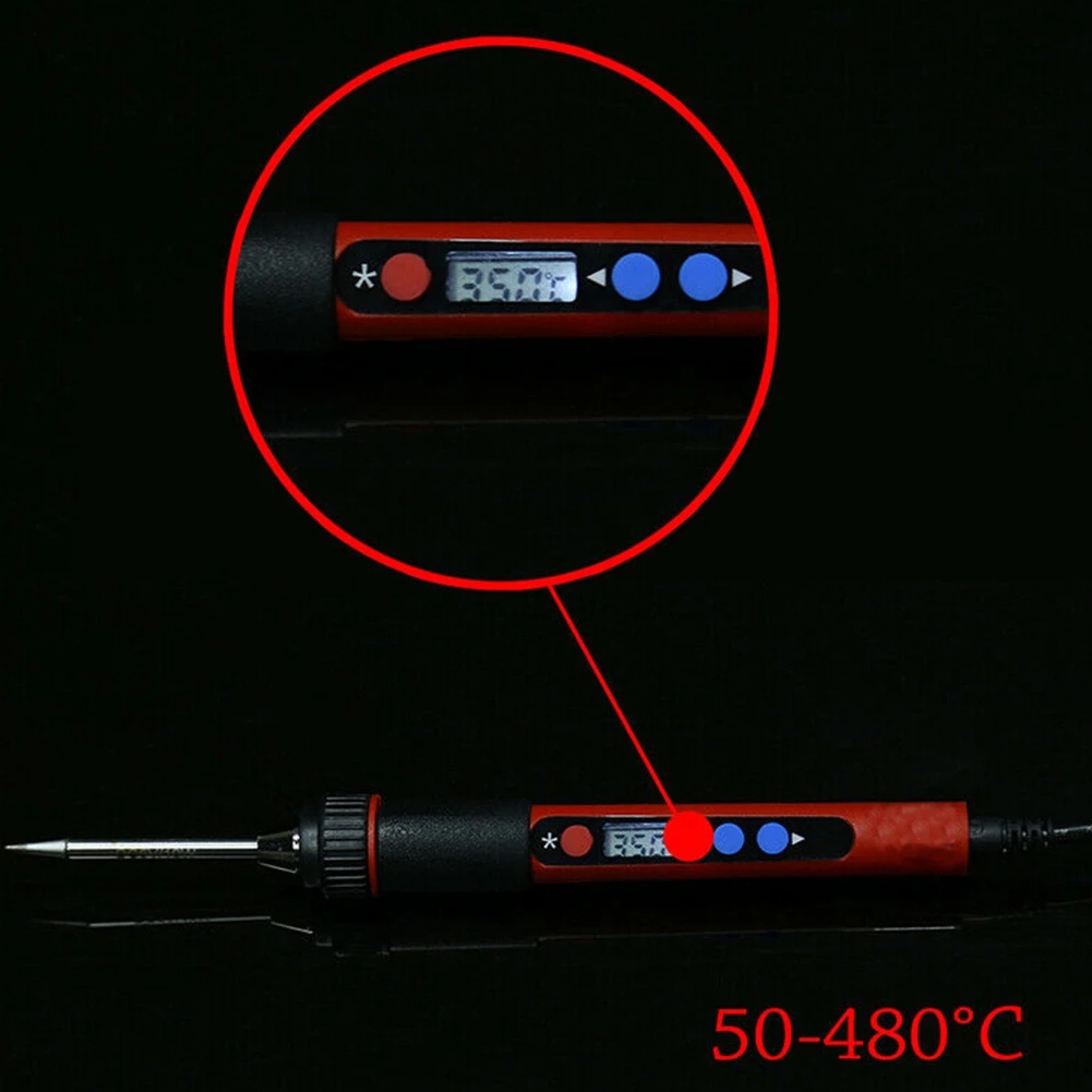 

PX-988 Electric Soldering Iron LCD USB Repair Portable Adjustable Tip Welding Non Slip Pen Mini Stainless Steel Tool