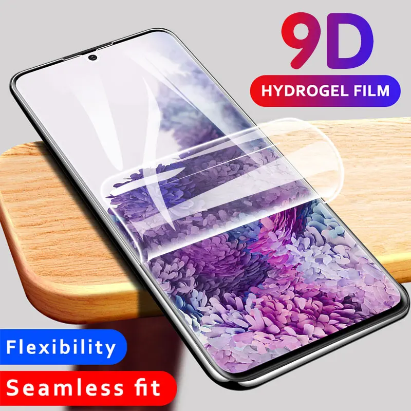 Мягкая Гидрогелевая пленка 9D для Samsung Galaxy S10 5G S9 S8 S20 Plus Ultra S10e Note 10 Pro S21 защитная
