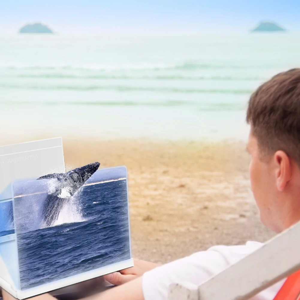 Увеличительное стекло для телефона с 3d-экраном 14 дюймов HD усилитель фильмов