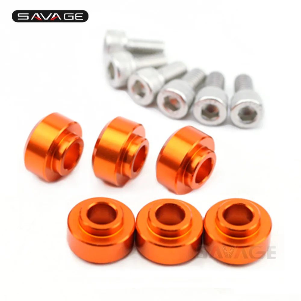 Orange Переднее крыло болты для KTM 125 200 250 390 DUKE 2012-, RC 200/250/390- 16 17 Мотоцикл аксессуары шайба винты - Цвет: Orange