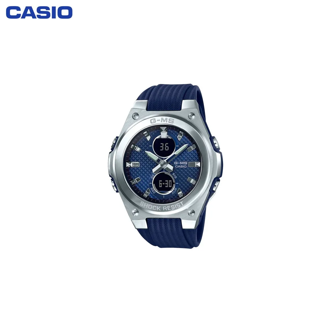 Наручные часы Casio MSG-C100-2AER женские кварцевые на пластиковом ремешке |