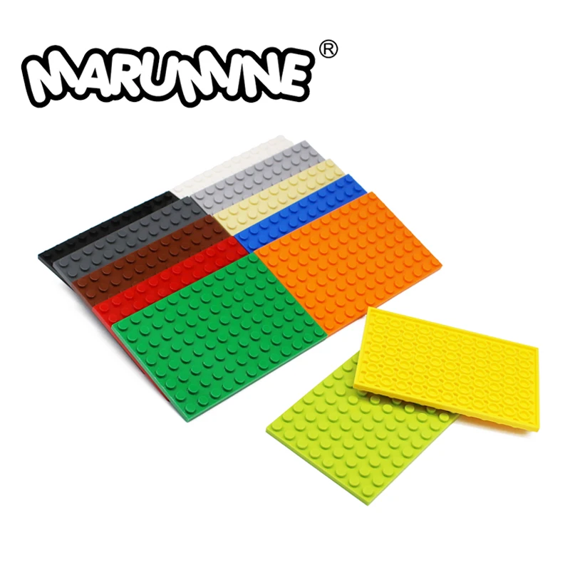 MARUMINE 10 шт. 8x12 пластина для строительных блоков основание Классическая
