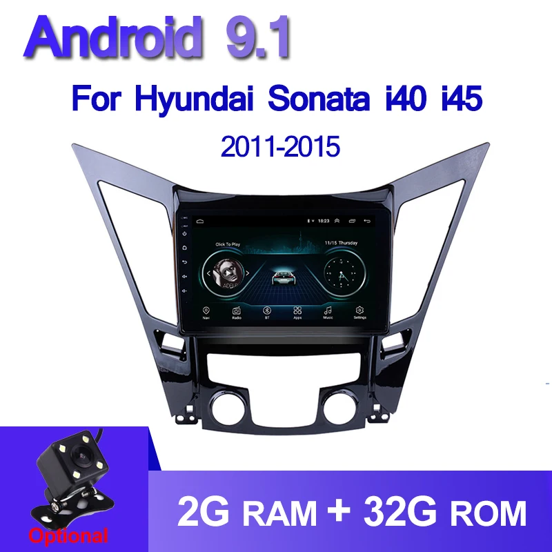 Автомагнитола на Android 9 1 с GPS навигацией мультимедийный плеер автомобильная