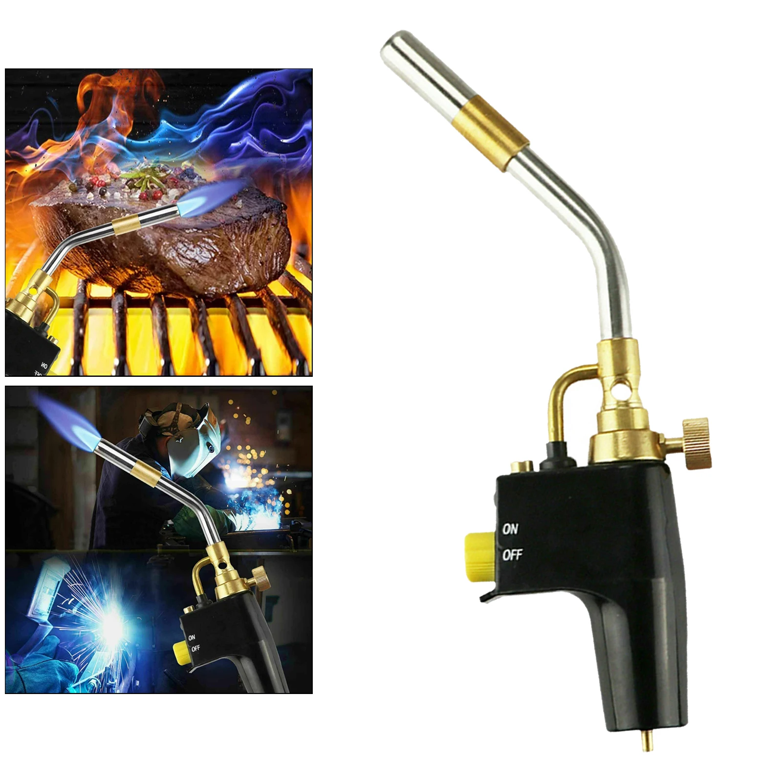 Газовая Сварочная горелка MAPP Сантехнический выдувной факел инструменты быстрая