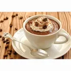 Алмазная 5D картина сделай сам, Набор для вышивки крестиком из смолы, с уголками кофейника, полностью круглой формы, для кухни, кафе, украшение для стен