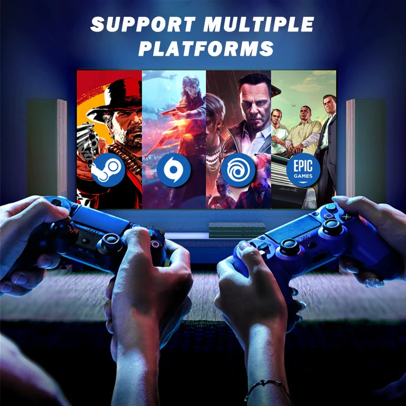 Для контроллера Sony PS4 Bluetooth совместимый Вибрационный геймпад для Playstation 4