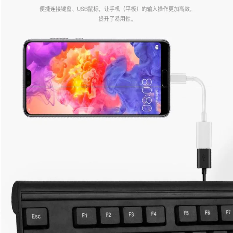 Оригинальный HUAWEI USB 3. 0 TYPE-C OTG адаптер U-Disk/Pen Drive преобразователь данных для P9 P30 P20 Pro