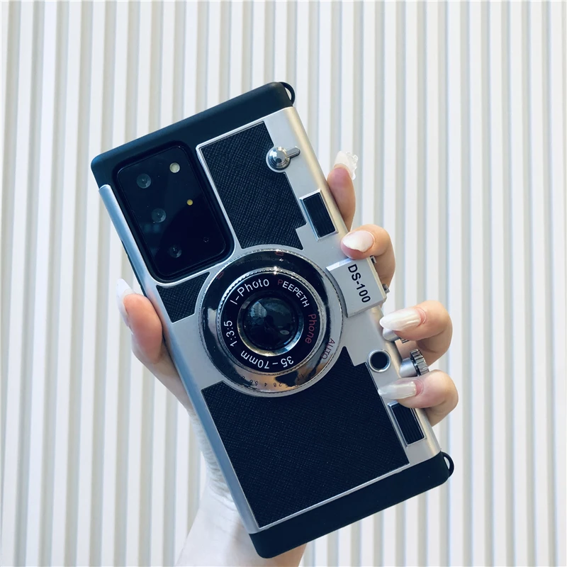 Чехлы для телефона с 3D камерой Samsung Galaxy Note 20 Ultra Vintage Emily In Paris такой же чехол задняя