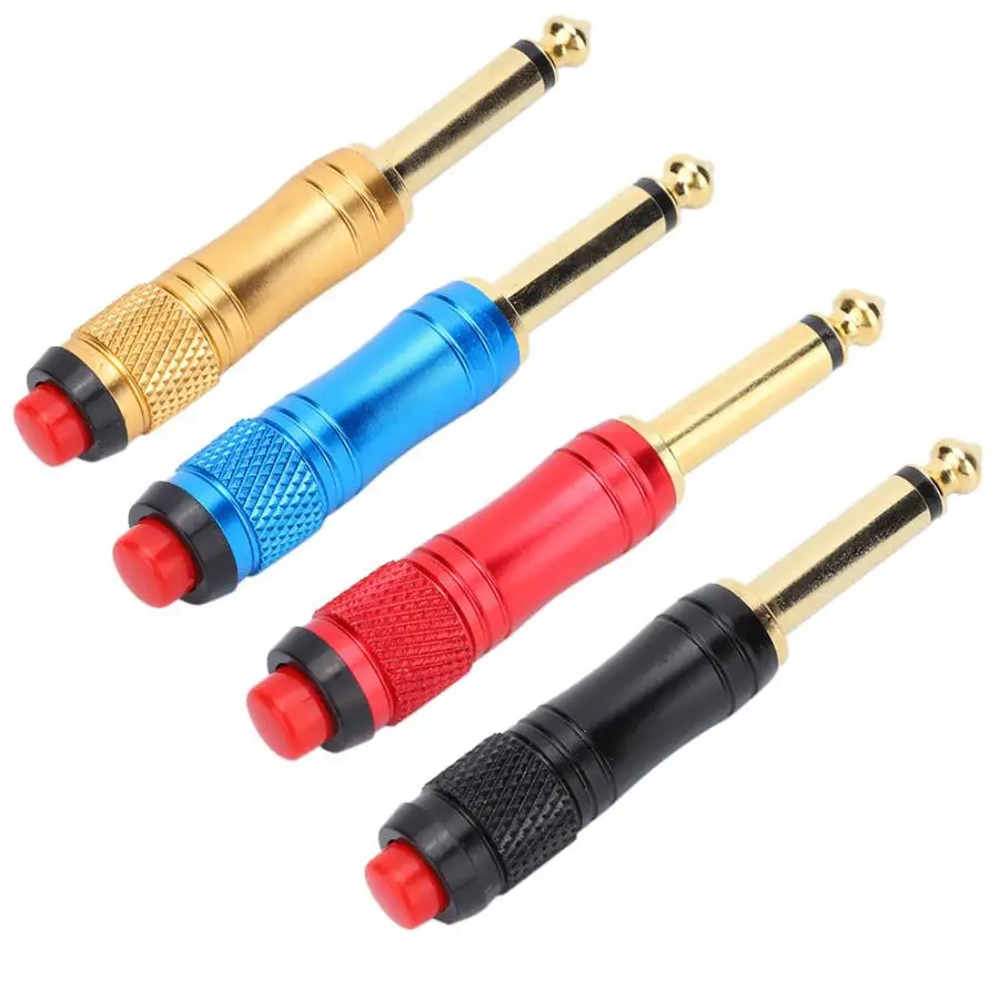 Aluminum Alloy Wireless Tattoo Machine Foot Pedal Switches Accessory Clip Cord | Красота и здоровье