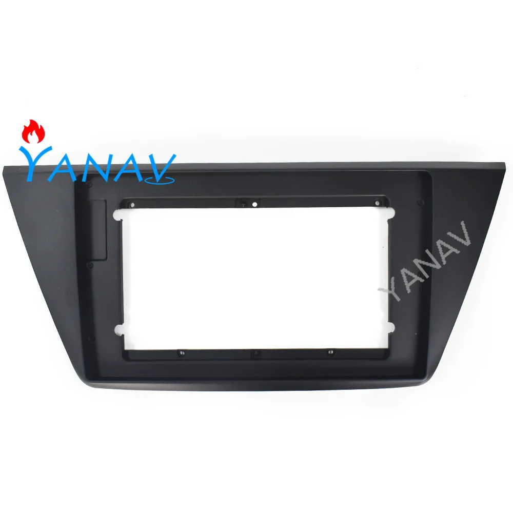 

Рамка для автомагнитолы 2 DIN-Volkswagen Touran 2016-2019, рамка для модификации поверхности автомобильной стереосистемы, комплект панели приборной пане...