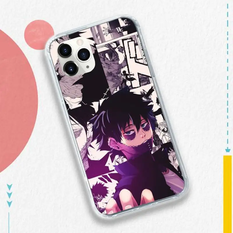 

Dabi Boku no My Hero Academia anime Phone Case for iPhone 11 12 mini pro XS MAX 8 7 6 6S Plus X 5S SE 2020 XR