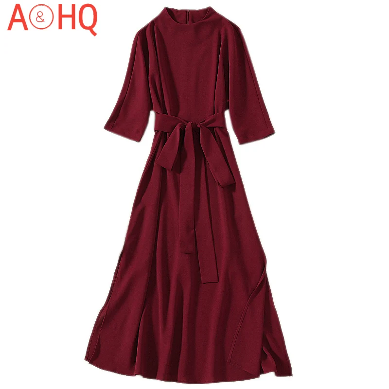 

Meghan High Quality Summer 2021 New Women's Fashion Party Workplace Vintage Elegant Chic gentlewoman Casual midi Dress