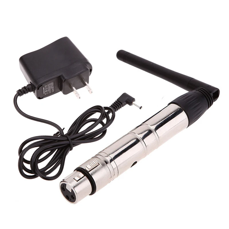 2 4G ISM беспроводной DMX512 DMX контроллер приемник XLR передатчик для DJ партии батарея