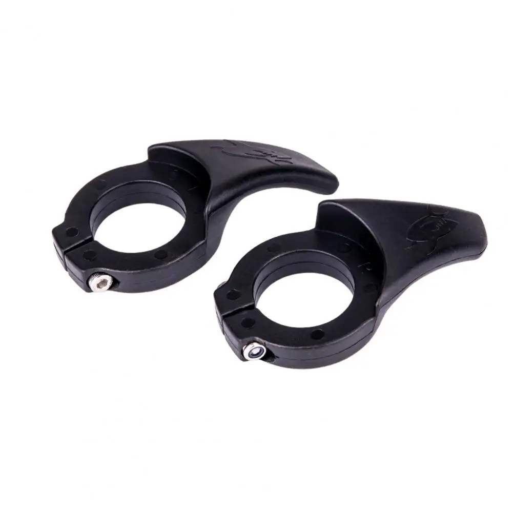 

1 Pair Cycling Plastic Resin Bike Lock-on Horn Bicycle Deputy Vice Handlebar Bicycle Rest Handles for MTB Road Folding Bikes