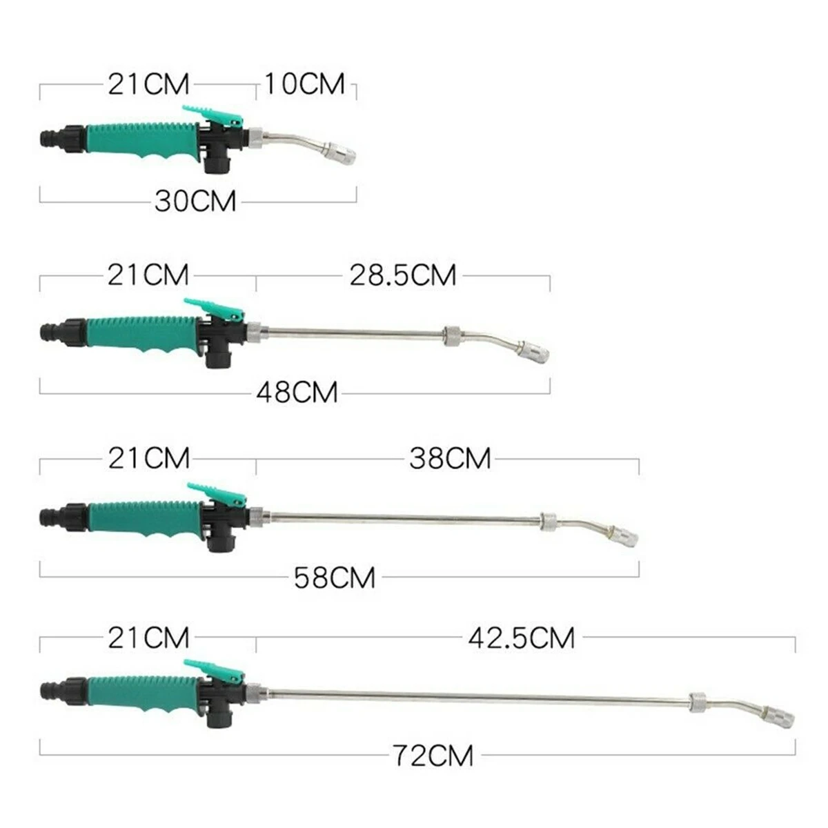 

2 In 1 High Pressure Washer Metal Water Gun High Pressure Power Car Washer Spray Washing Tools Garden Water Jet Pressure Washer
