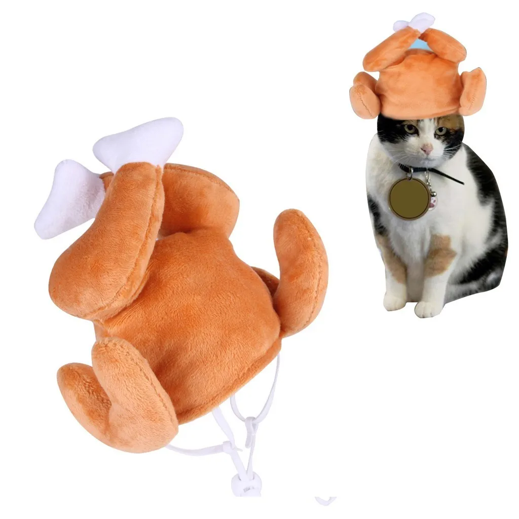 Аксессуары для милых кошек шапка с куриными ногами головной убор костюма питомца