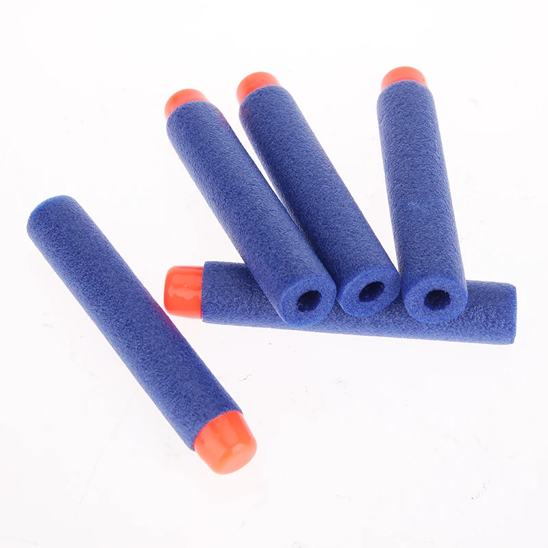 100pcs пули для Nerf аксессуары игрушечного пистолета мягкий пустотелая игрушка
