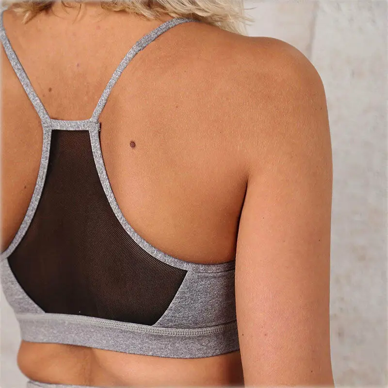 Женский комплект для йоги из 2 предметов спортивный костюм с высокой талией