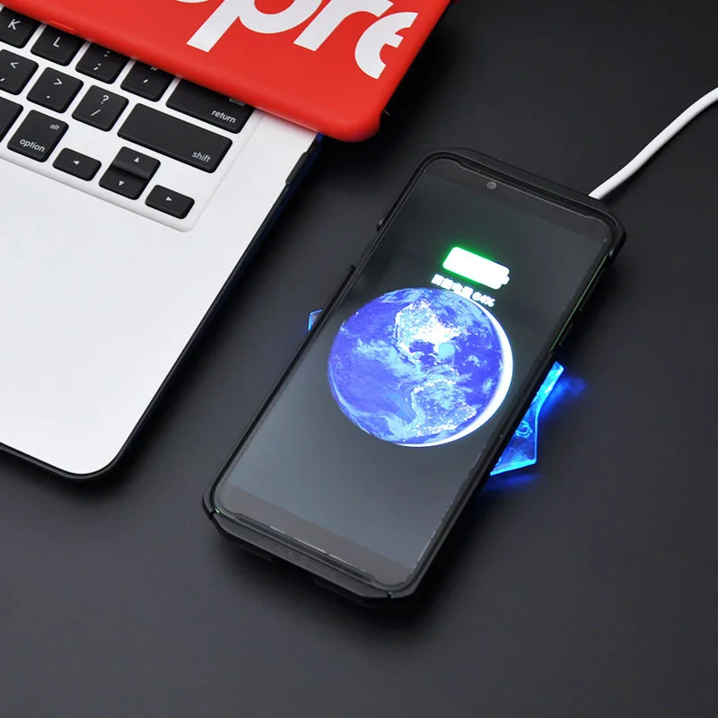 Беспроводное зарядное устройство Qi индукционное USB для Apple iPhone xs max XR 8 Plus/ X Samsung Galaxy