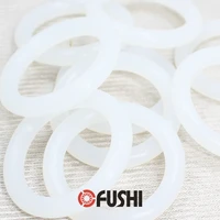 cs2 65mm silicone o ring id 33 534 535 536 540x2 65mm 50pcs o ring vmq gasket seal thickness 2 65mm oring white red rubber