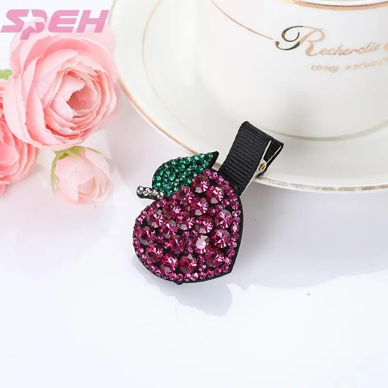 

Fashion new lovely fruit hairpin exquisite hairpin foreign trade export jewelry manufacturer