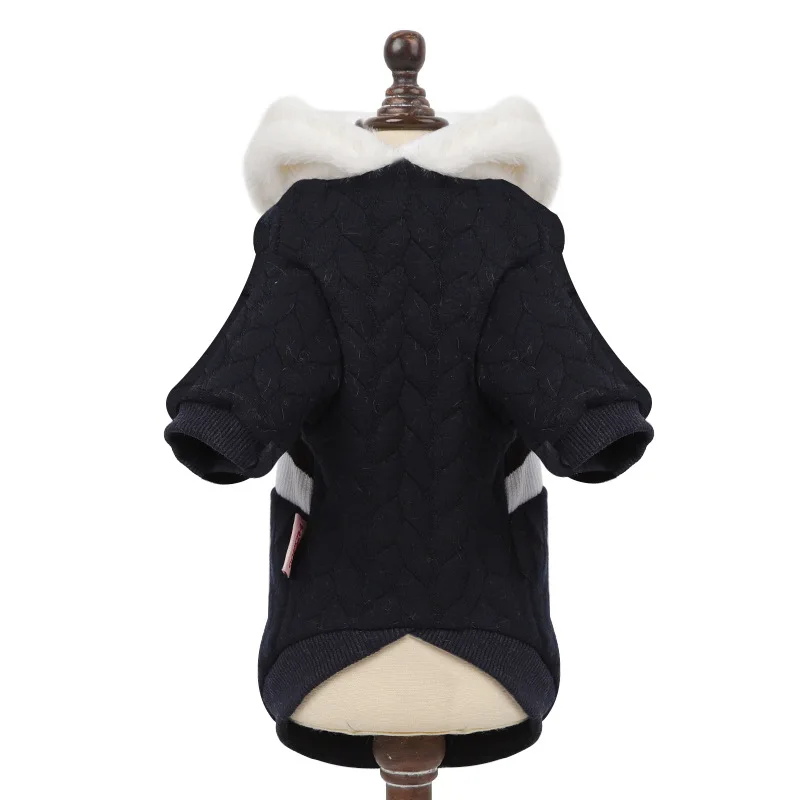 

1PC Warm Soft Dog Coats Pet Winter Clothes Christmas Pet Dog Hoodie Coats Puppy Apparel1