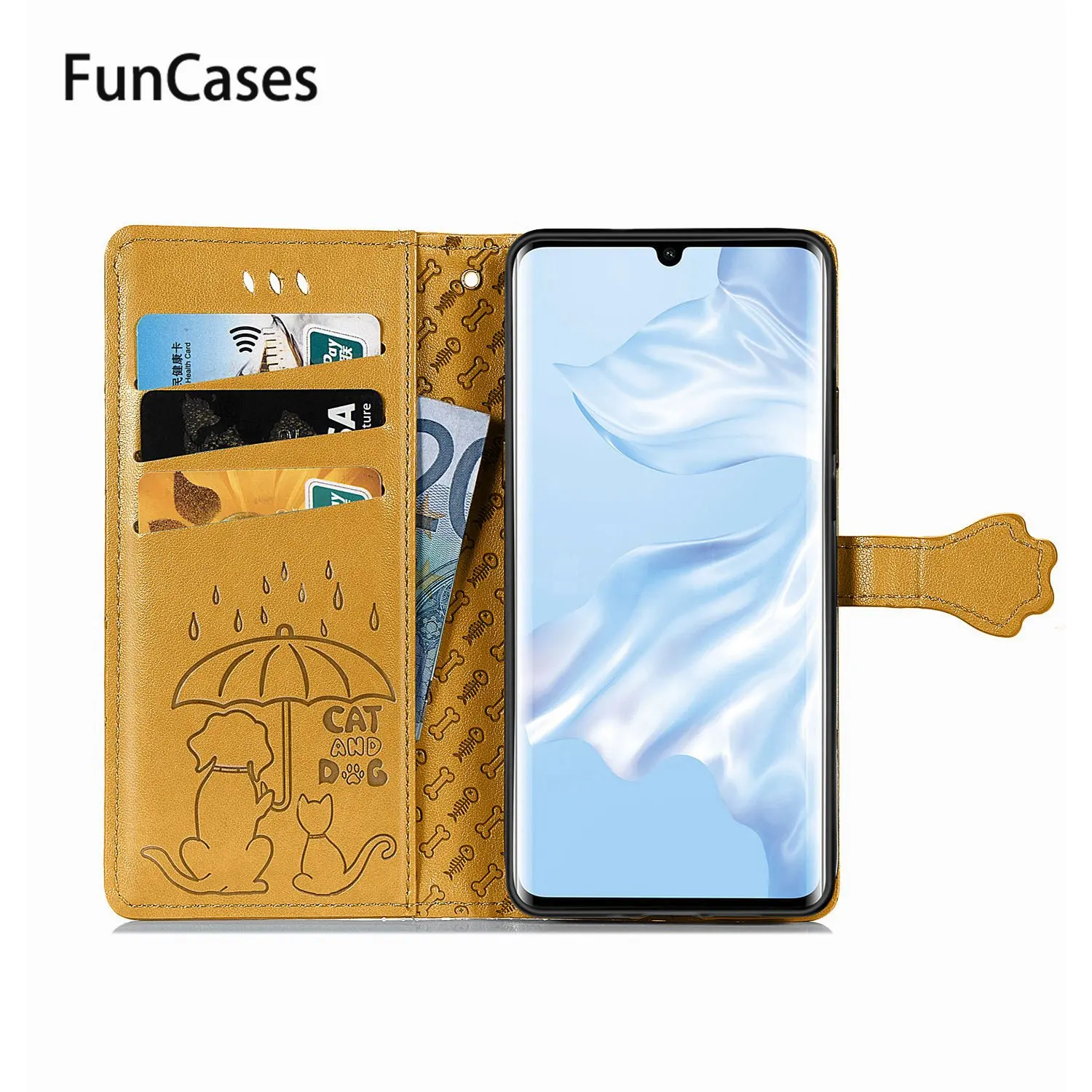 Модные женские 3D воды Флип кожаный чехол для iPhone 6/6 S 6 Plus s + кошелек зеркало случае