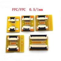 5pcs fpc ffc flexible flat cable extension board 0 51 0mm pitch 4 6 8 10 12 14 20 30 40 50 pin connector