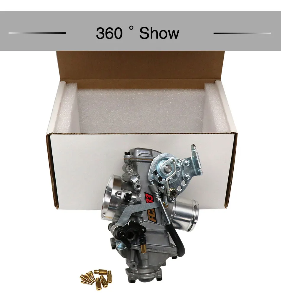 ZSDTRP Kehin FCR28 37 39 41 мм Flatslide карбюратор FCR39 Carb для KTM XR DR400 CRF450/650 Kawasaki KLX400/450 Yamaha YZ450F