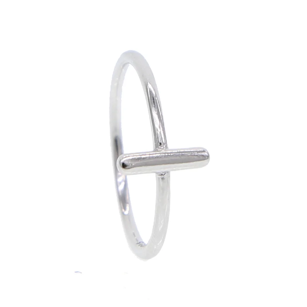 2019 Новый ГАРАНТИРУЕТ 925 пробы серебро простой крест дизайн Минимальный в